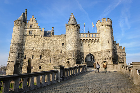 位于比利时安特卫普的赫丁城堡国图片