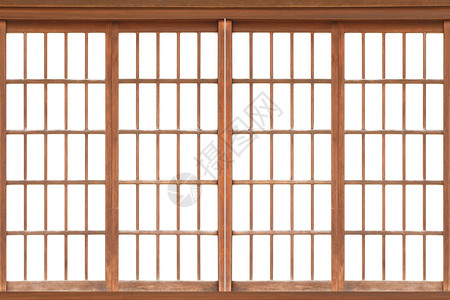 Shoji传统日本门窗户图片