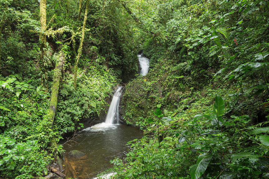 哥斯达黎加瀑布景观风景图片