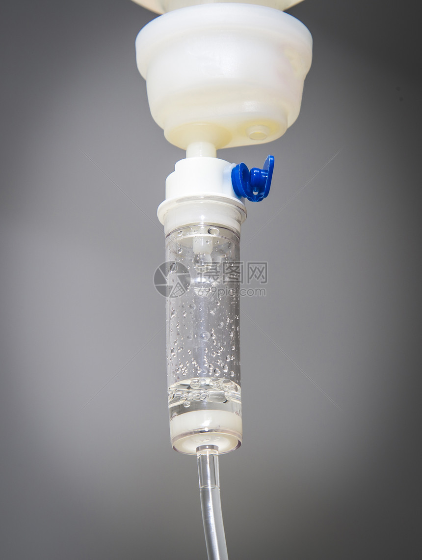 盐碱Drip瓶用于静脉内抗生素治疗图片