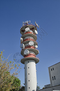 Rimini电讯塔的视图R图片