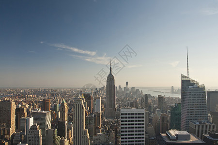 世界著名的纽约天际线图片