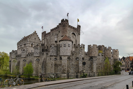 格拉文斯是根特的一座城堡起源于中图片
