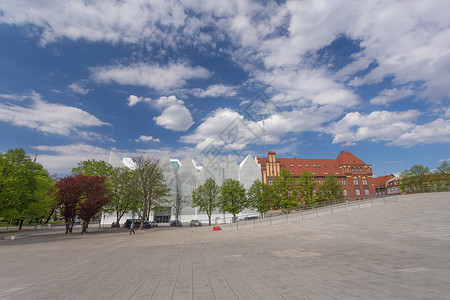 波兰的Szczecin镇公共图片