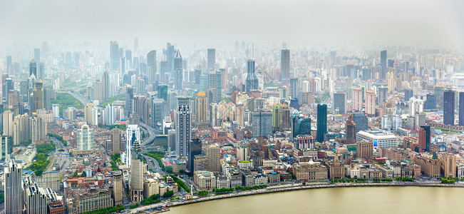 上海市中心航图片