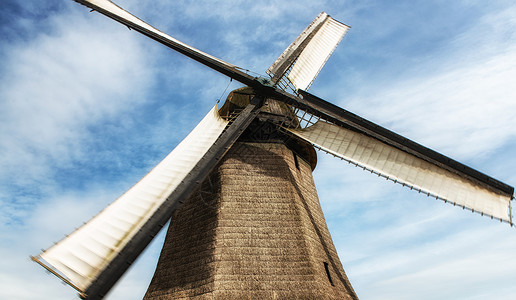 一个荷兰风车的特图片