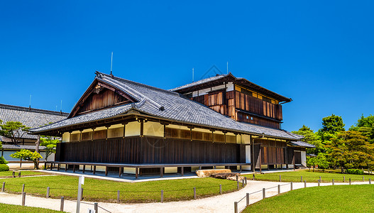 日本京都Nijo城堡的Honmaru图片