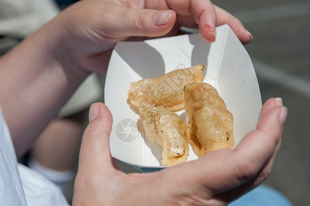 日本锅贴饺子作为开胃菜图片