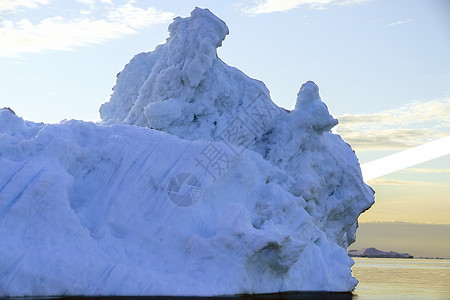 冰山在格陵兰Ilulissat图片