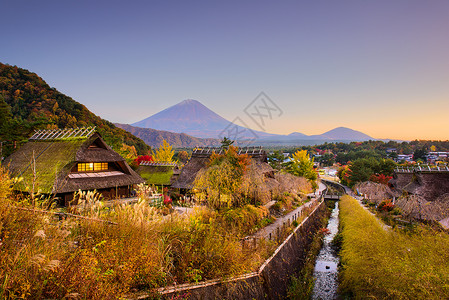 日本富士山图片