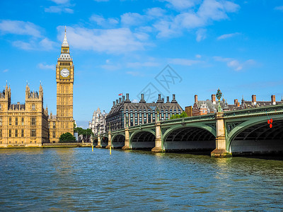 英国伦敦的议会HDB众议院akaWestminsterPalace威图片
