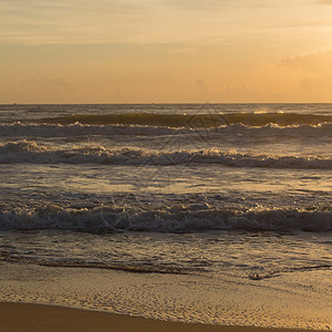 海和日出美丽的海景清晨阳图片