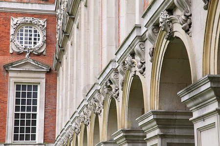 英格兰汉安普顿法院宫高清图片