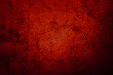 红色grunge纹理墙背景图片