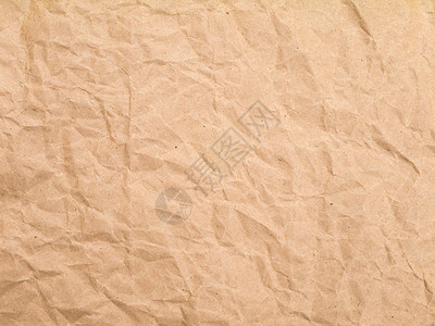 棕色皱巴的包装纸背景背景图片