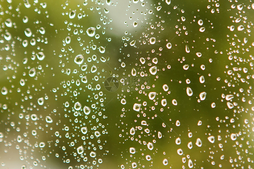 玻璃滴雨水关闭图片