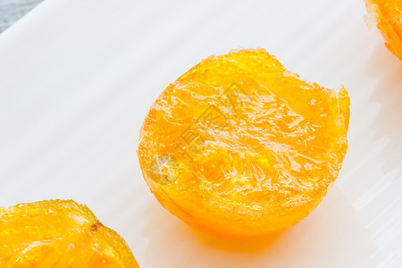 柑桔蜜饯视图图片