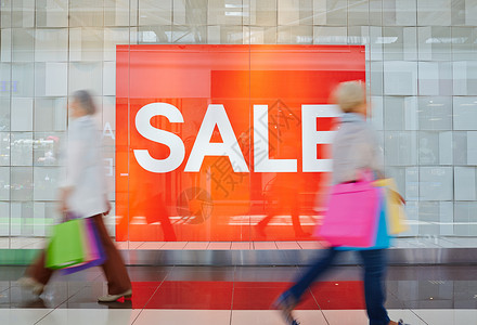 购物中心销售牌子的售卖广告被买家在反对销售公告时图片