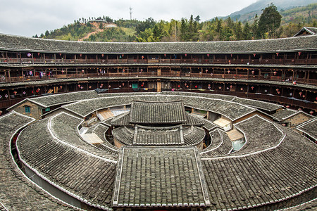 天螺坑位于福建的Hakka背景