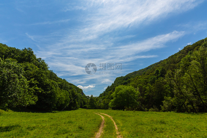 明亮的风景图片