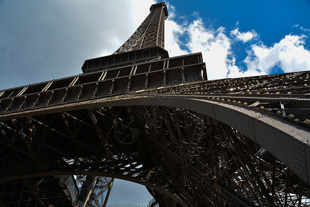 法国巴黎的埃菲尔铁塔图片
