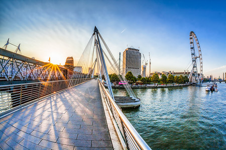 英国格兰伦敦50周年大桥对日图片