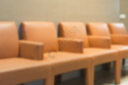 橙色椅子家具的模糊图片