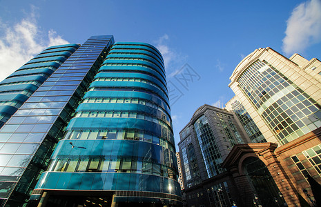 英国伦敦Aldgate附近的伦敦商业区照片图片