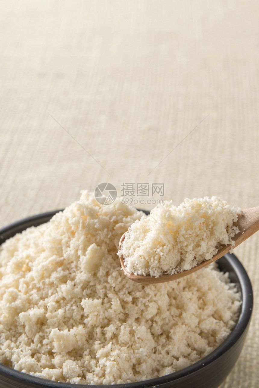 在日本大米中引起真菌的调味年糕图片
