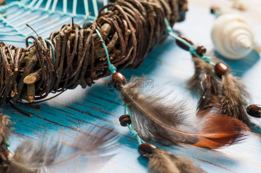 梦想捕猎者青蓝的枯木本底羽毛美容图片