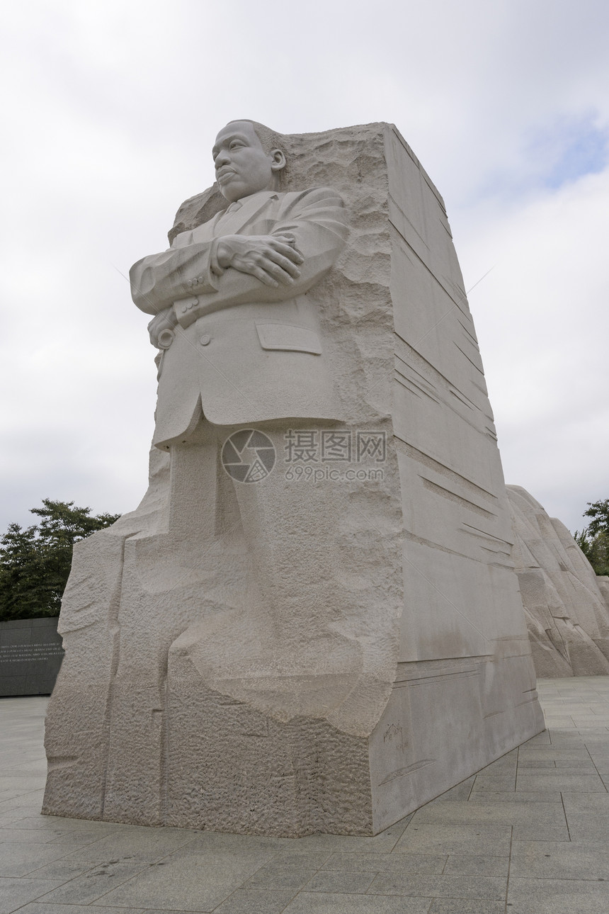 华盛顿特区小纪念物马丁路德金MartinLutherKingJr图片