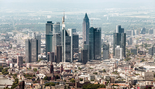 欧洲金融资本德国法兰克福背景图片
