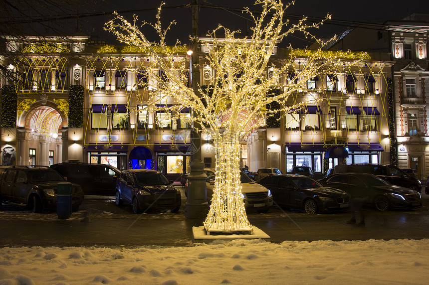 2016年12月莫斯科街头照片拍摄于莫斯科T图片