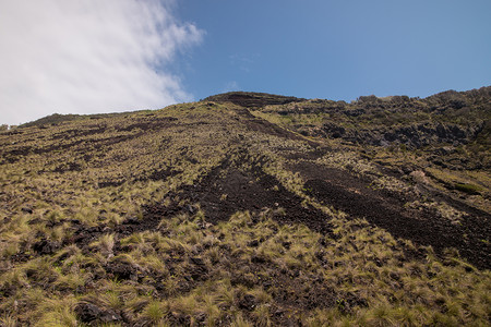 葡萄牙亚速尔群岛火山波塔达费拉图片