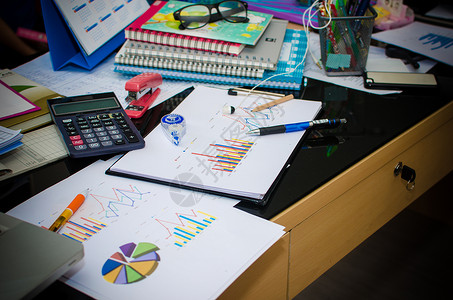企业财务会计统计和背景图片