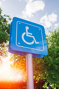 残疾人汽车公园残疾人图片