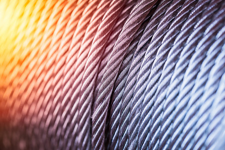 热钢清洁新钢电缆钢丝或钢绳带热图片