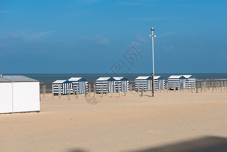 北海比利时Koksijde海滩图片