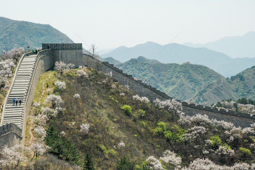 亚洲长城八达岭段图片