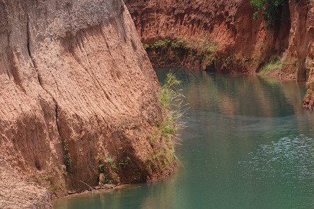清迈大峡谷跳崖泰国游背景图片