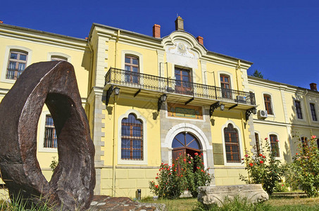 Bitola博物馆马其顿比托拉背景图片