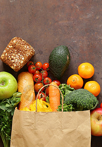 食品袋蔬菜水果面图片