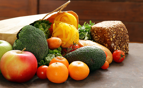 食品袋蔬菜水果面图片