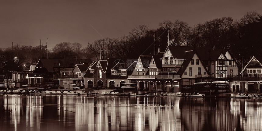费城的船坞是著名的历史里程碑图片