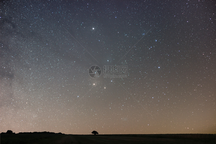 夜间背景夜晚的星空图片