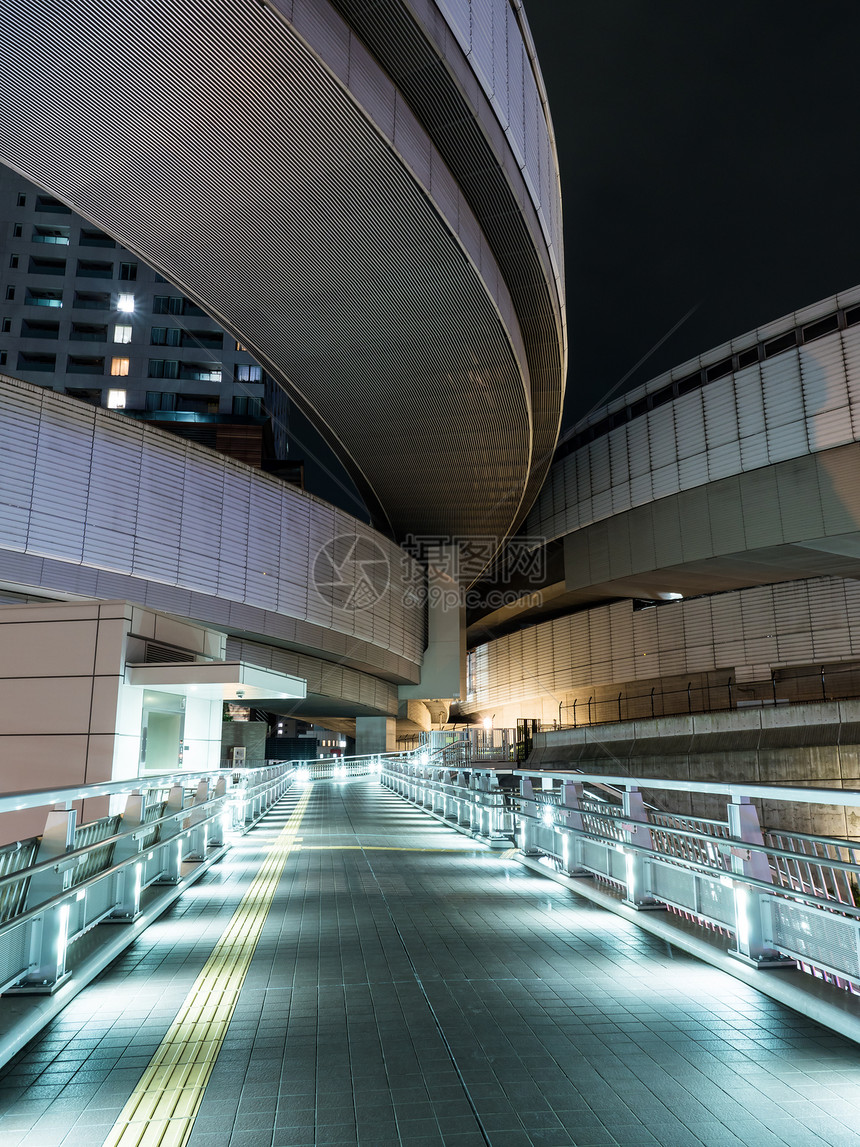 日本交界处夜景图片