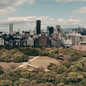 日本大阪城市图片