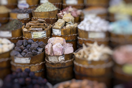 埃及阿斯旺Aswan传统香料集市配图片