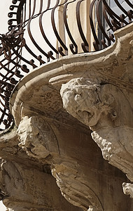 巴洛克风格的贝内文塔诺宫门面图片