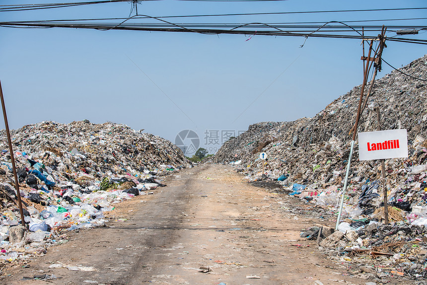 泰国垃圾填埋图片